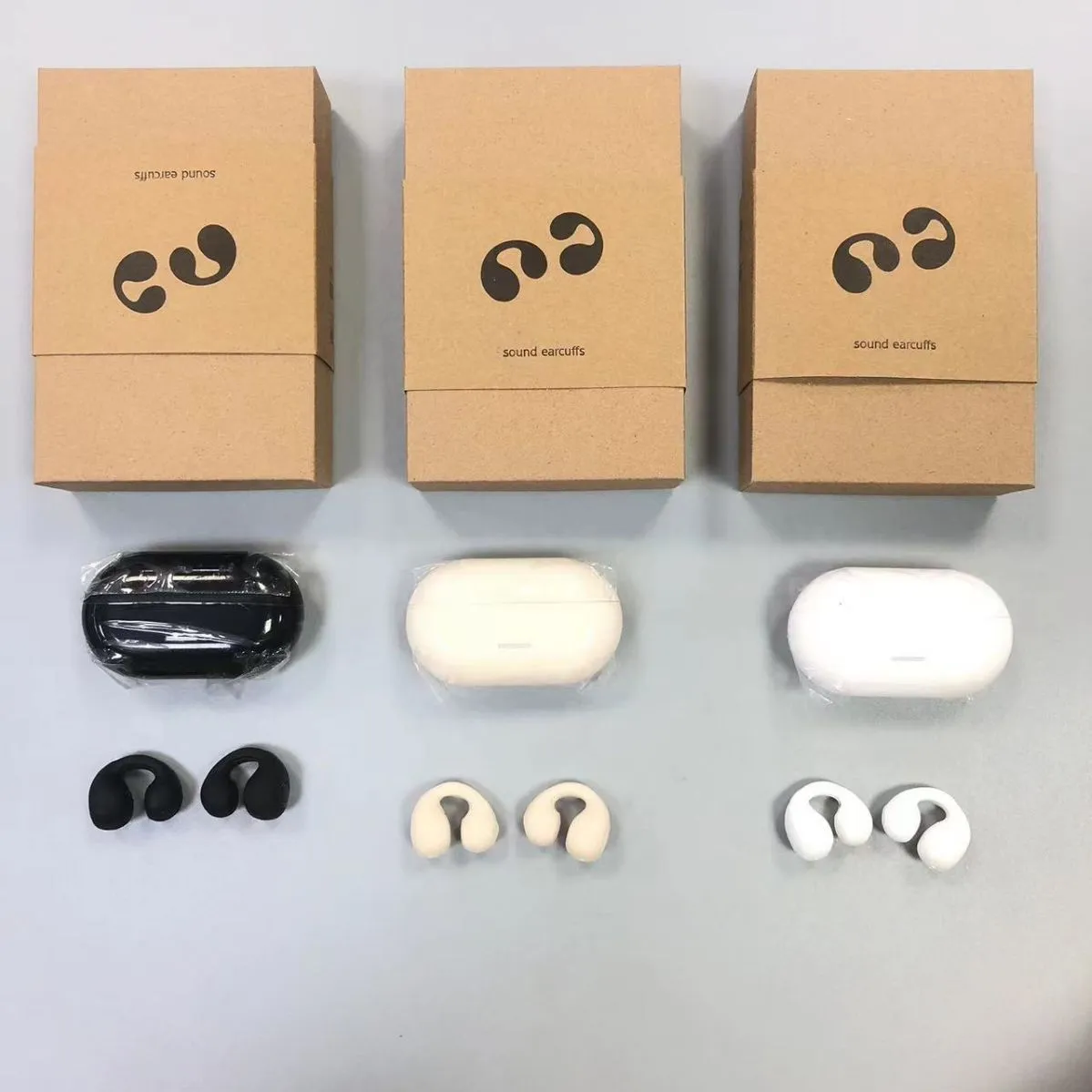 Popular Wireless Earclip Bluetooth 5.3 Earphone TWS Non In Ear Sport Earclip Earbuds Intelligent Long Range with Retail Package