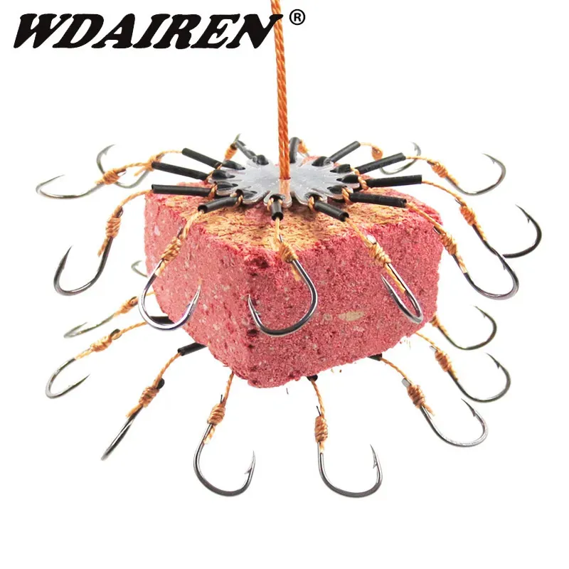 Fishing Hooks: 2-Piece of Carp Bait Fishhooks with Flap Explosion ...