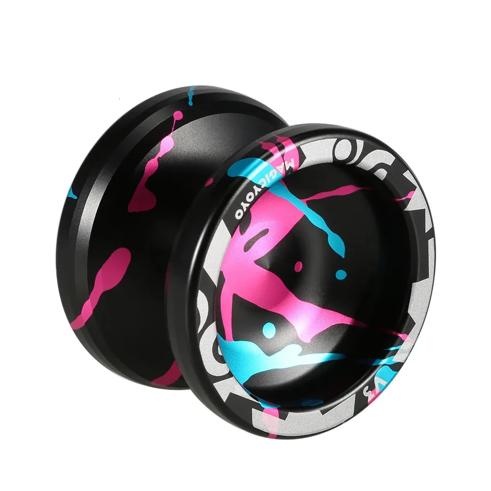 Tol Magic Yoyo V3 Reageert Hoge snelheid Aluminium Yo yo CNC draaibank met String voor Jongens Meisjes Kinderen Kids 231013