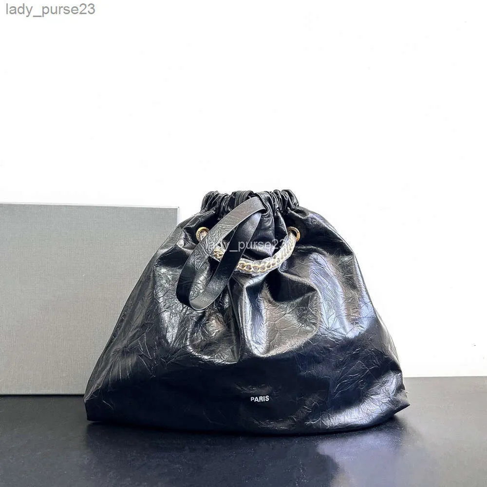 Esmagar médio sacola designer sacos menina macia corrente de couro mulheres ombro grande capacidade bolsa totes escola compras legal senhoras bolsas 42cm