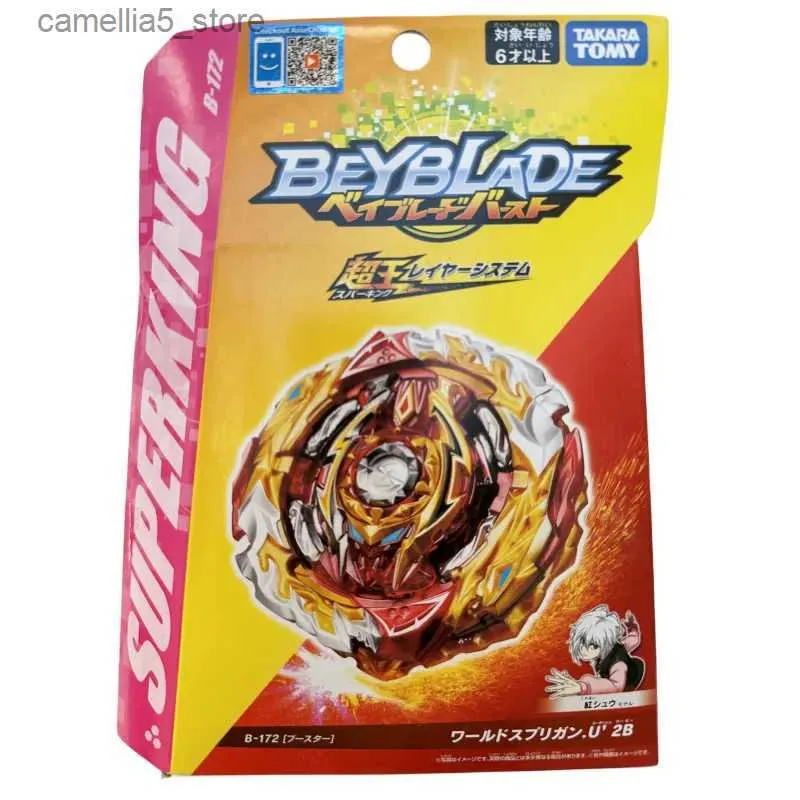 Dönen Top Takara Tomy Beyblade Patlama Süper Güçlendirici Renk B-172 Dünya Spriggan.u '2B B172 Q231013