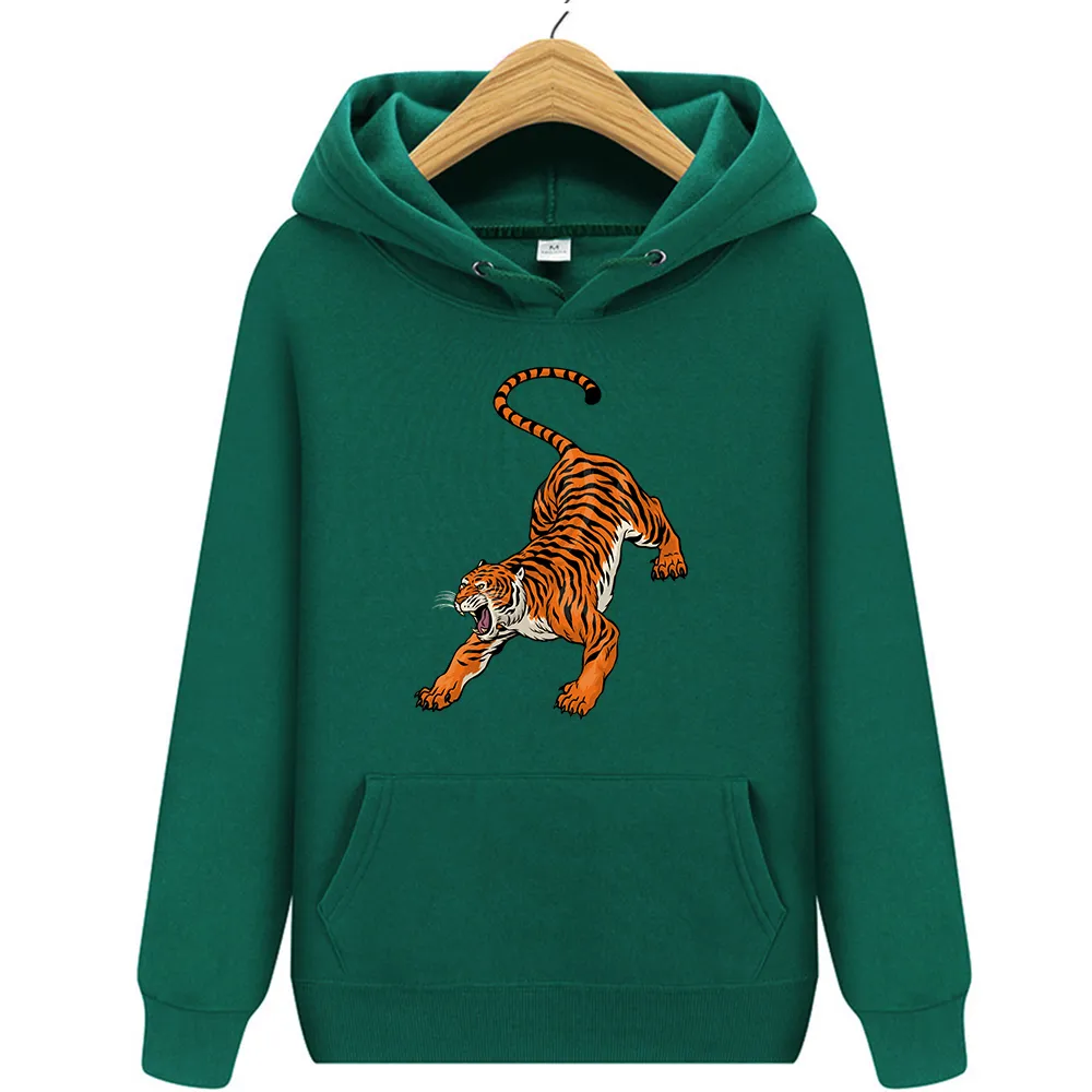 2023 Designer Tiger Print Sweats à capuche pour hommes de haute qualité Luxe Sweat-shirt décontracté Taille asiatique Sweat à capuche unisexe hommes et femmes