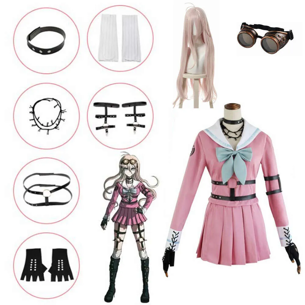 Danganronpa V Miu Iruma Cosplay Costume Set With Uniforms And Wig For Women  And Girls From Alymall, $86.54 | DHgate.Com