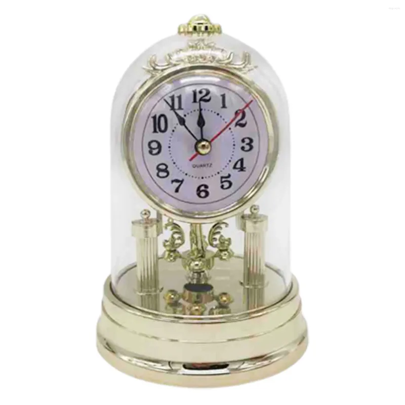 Horloges de table Rétro Alarm Stophatch Office Home Clock en plastique silencieux Good comme cadeau de rédaction