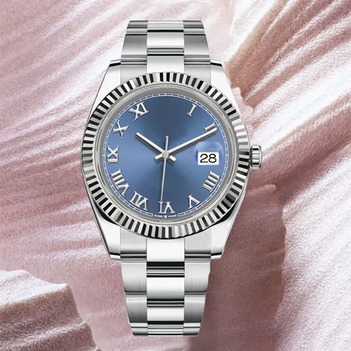 Luxury Super Luminous Mens Automatic Mechanical Wristwatch 36mm Stainless Steel Watch 2813 Movement High Quality Man 41mm Wrist watch montre de luxe Fashion Watchs