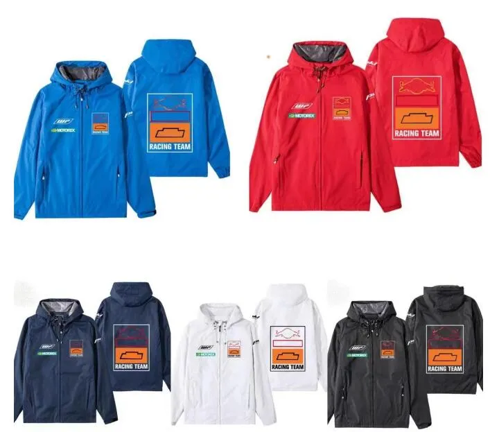 Det nya F1 Racing Jacket Team Autumn and Winter Plus Fleece Hoodie