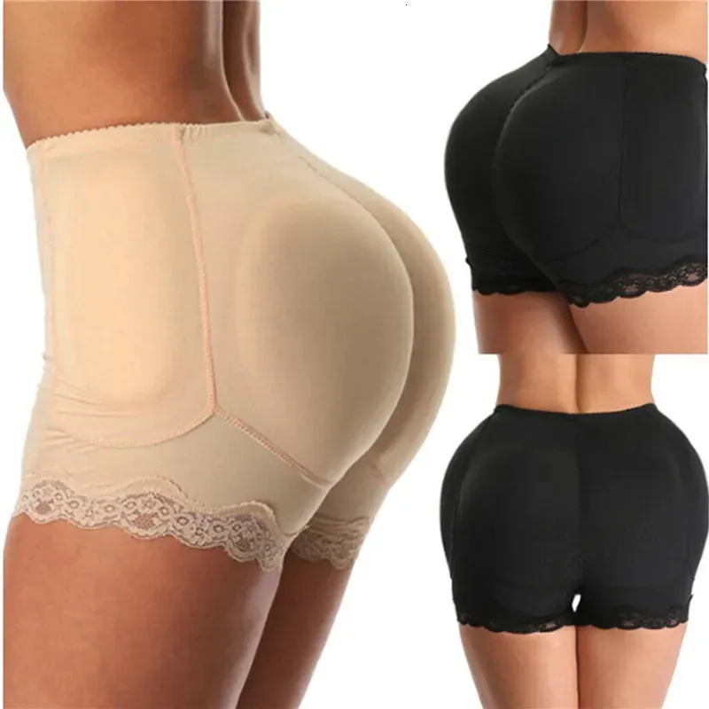 Waist Tummy Shaper Padded Butt lifter Corrective Underwear Enhancer Body Modeling Strap Fake Hip Shapwear Push Up Panties 231012
