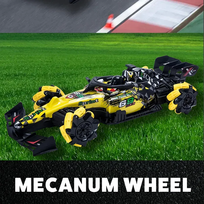 RC Drift Car With Music, LED Lights, 2.4G Glove Gesture