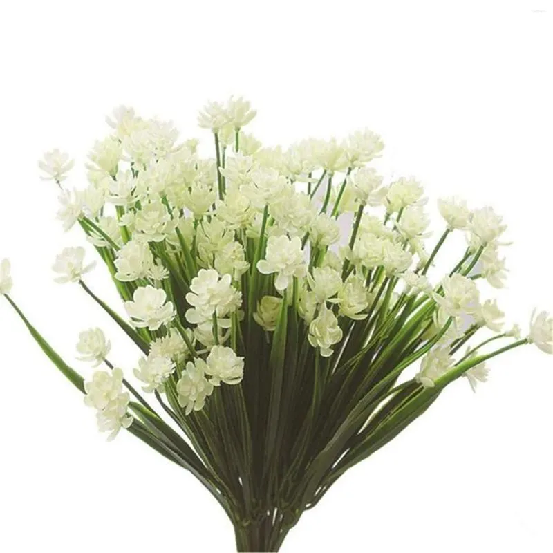 Flores Decorativas 5 Piezas 7 Tenedores Gypsophila Paniculata Artificial  Ramo Interior Al Aire Libre Simulación Plantas Verdes De Moda Y Simple De  10,71 €