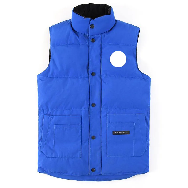 Men's Vest 8 color Designer clothing High quality Canadian Men's vest White duck down warm Winter Coat Women's vest High-end body warmer coat Parker XS-XXL