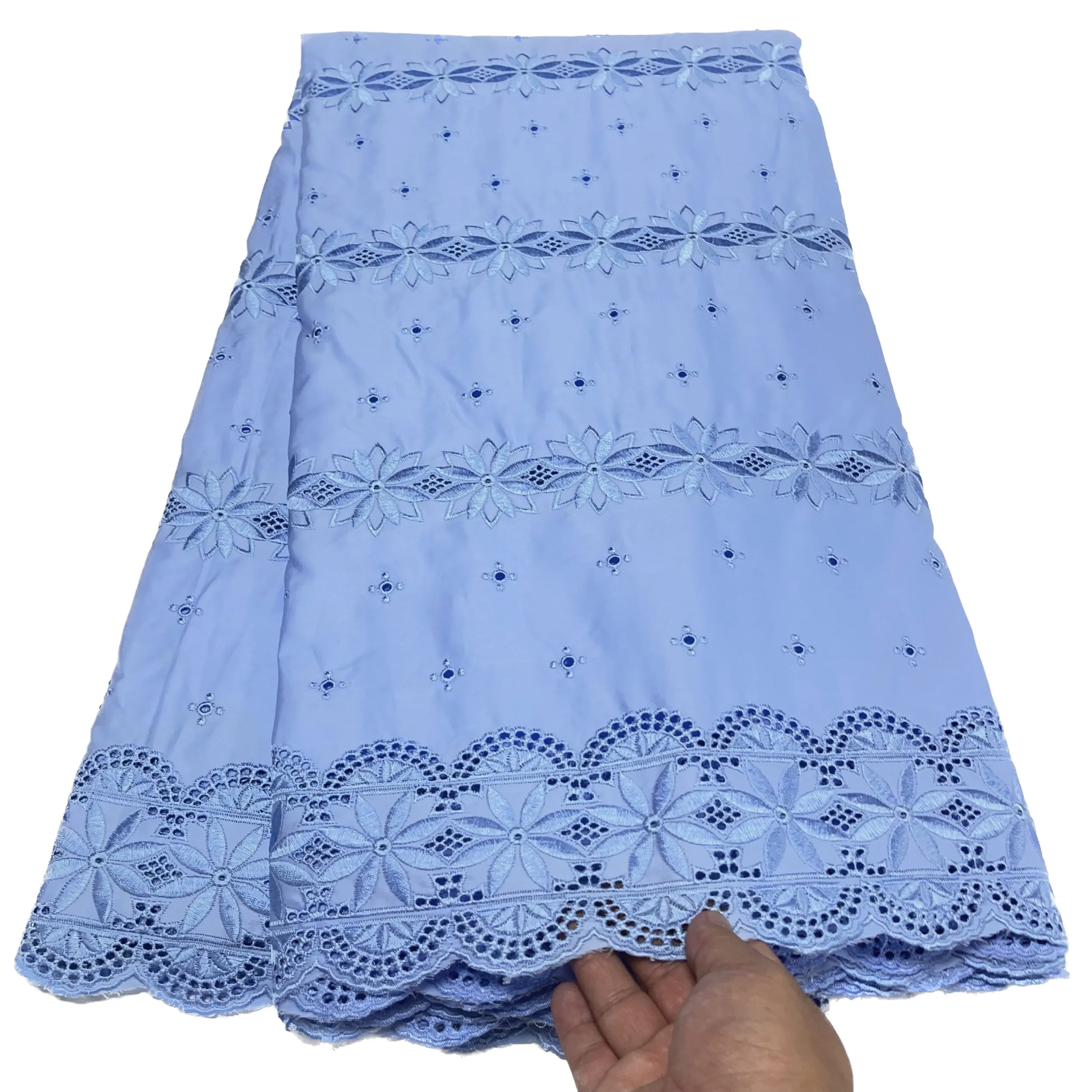 polished cotton dress fabric Modern Royal Toile Polished Cotton