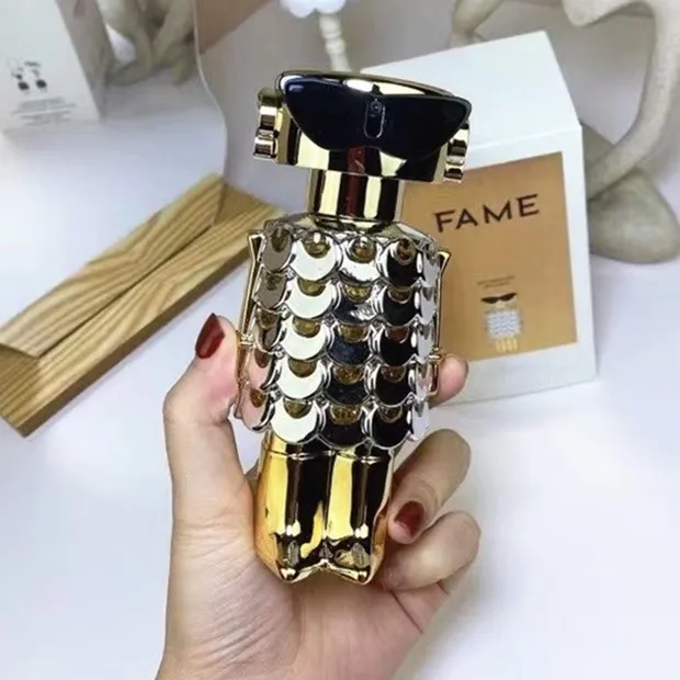 Parfum femme 80 ml Fame Parfum Edp 2.7fl.oz Eau De Parfum Odeur longue durée Rechargeable Parfum fantôme rechargeable 100 ml Edt Hommes