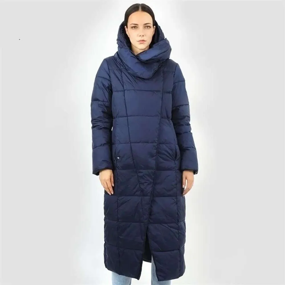 Doudoune femme Parka d'extérieur avec capuche manteau matelassé femme Monclaire longue vêtements chauds en coton pour l'hiver dames tendance non définie