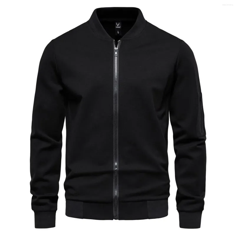 Vestes pour hommes Vêtements Vêtements de sport pour hommes légers Veste Slim Vêtements d'extérieur Fit Coupe-vent actif Long Hood Hommes avec