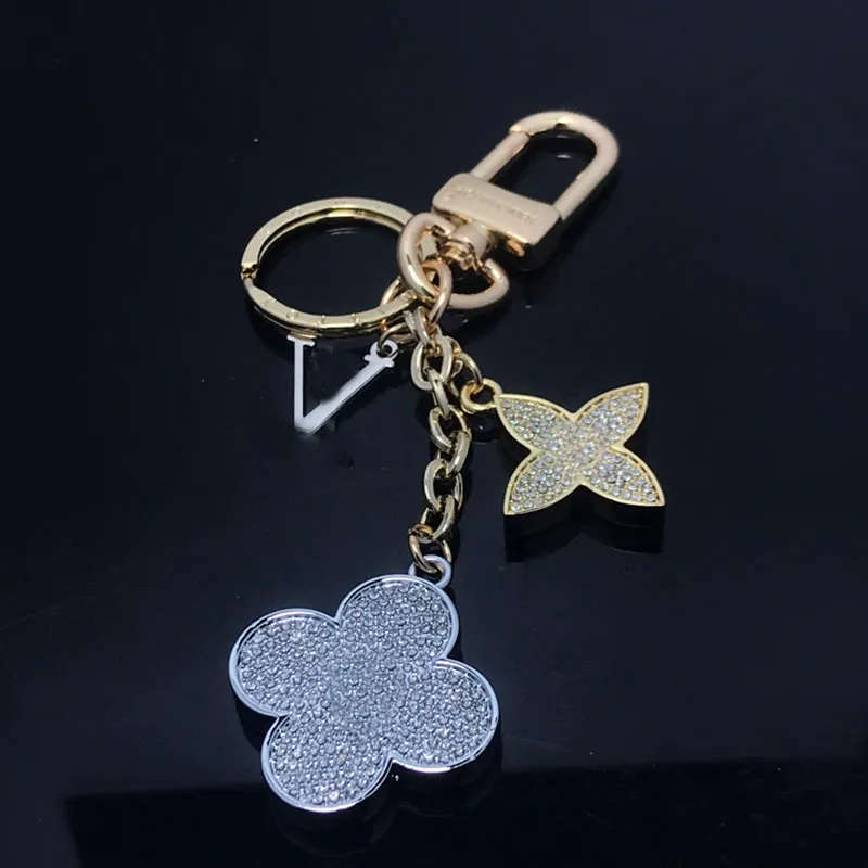 Designer Key Chain Flower Stars Keychains Car Charm Fun Designers Keyring Hundred Match Bag Par Charm Top Quality CHD2310132-6 Capsboys