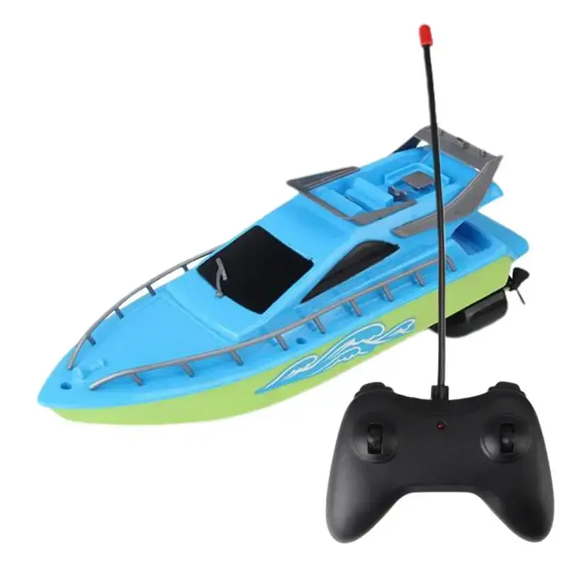 RC Speedboat Electric RC Boat Twin Motor High Speed Racing Ship Steerable Boats Adults Children Remote Control RC Toy Kids Gift