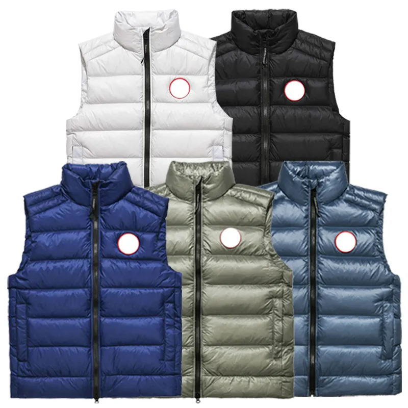 23SS Designer Vêtements Top Qualité Hommes Gilet Blanc Duck Down Veste Hiver Body Warmer Femmes Gilet Couples Gilets Lady Highend Qualité Manteaux Manteaux Gilets