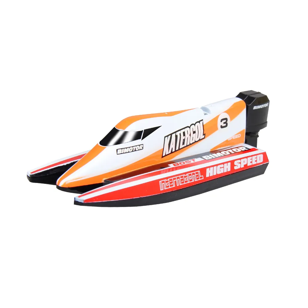 ShenQiWei 3313M 2.4Ghz Mini RC Barco Controle de Rádio F1 Barco de Corrida Recarregável Navio RTR Presente Caixa