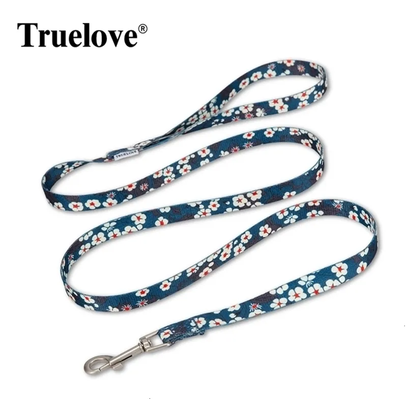 Colliers de chat laisses Truelove laisses de formation pour animaux de compagnie fournitures pour animaux de compagnie harnais de marche collier Leader corde pour chiens chat chien laisse accessoires TLL3113 231011