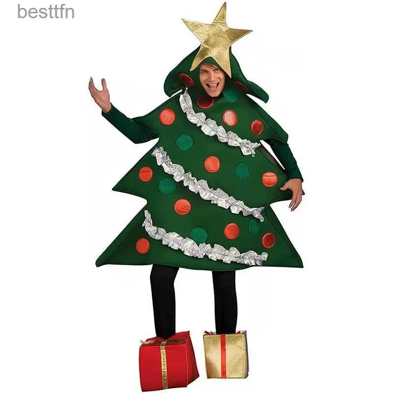 Thema Kostüm Weihnachtsbühnenauftritt kommt Cosplay Halloween Weihnachtsbaum Puppenkleidung mit FußbezügenL231013