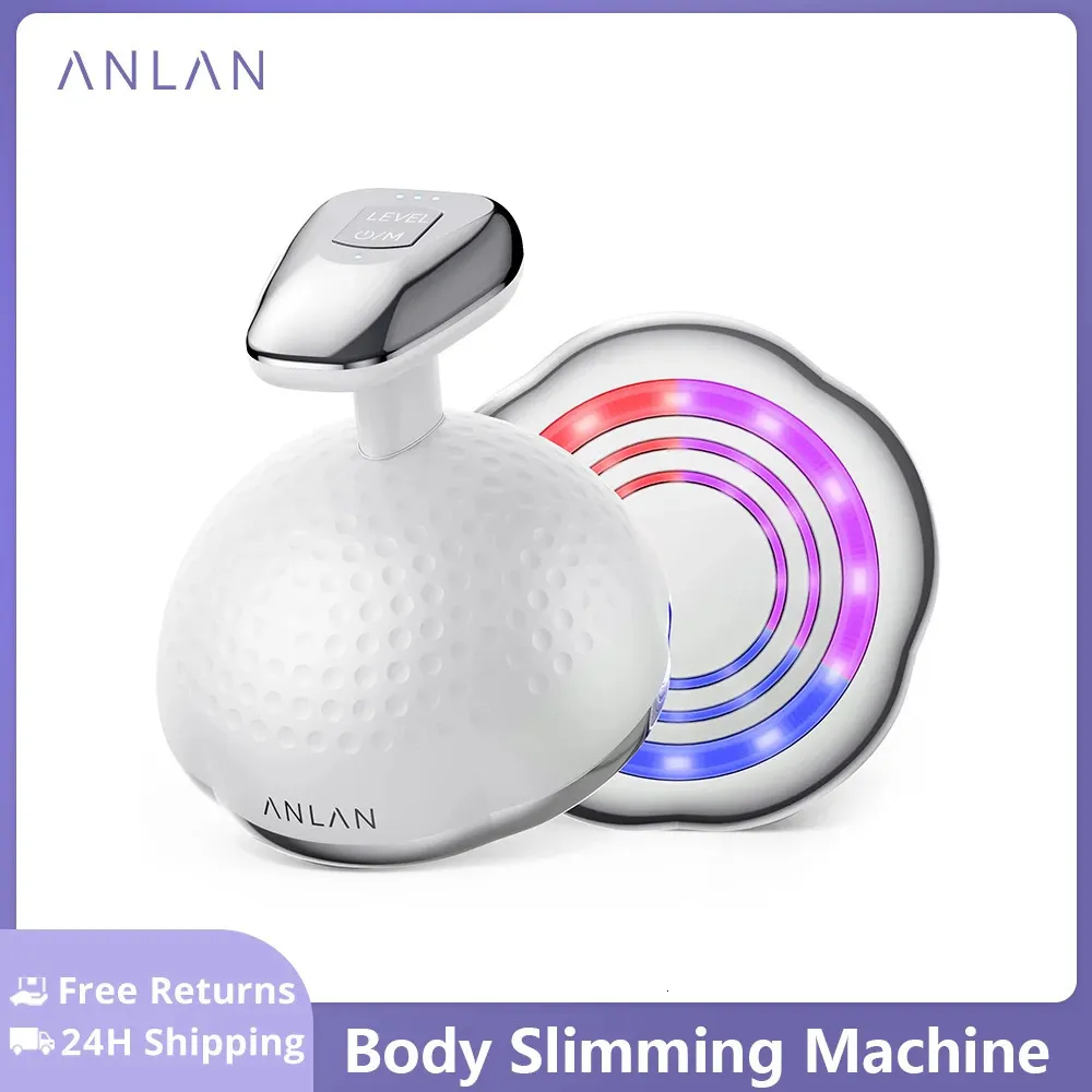 Face Care Devices ANLAN 3.2MHz Cavitation Ultrasonic Body Slimming Machine IPX6 Waterproof 1.9MHz Radio Frequency LED Therapy 80kHz EMS Massager 231012
