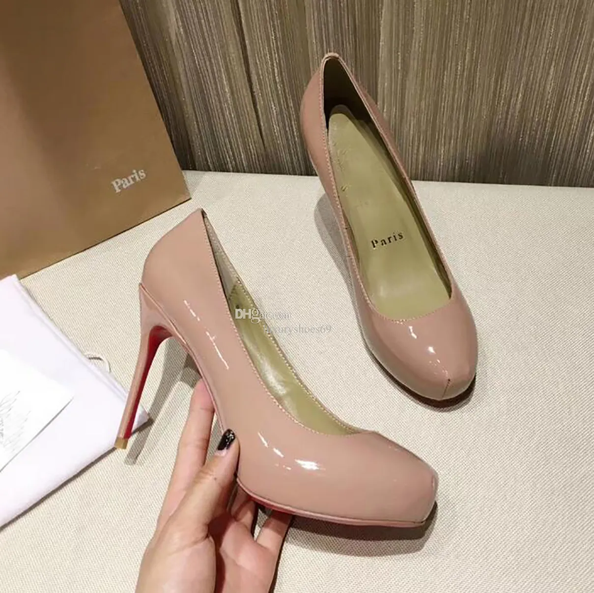 Printemps et automne saisons femmes bout pointu bouche peu profonde tenue formelle chaussure de haute qualité derme intérieur imperméable plate-forme élévation pad décontracté chaussures de fête de mariage