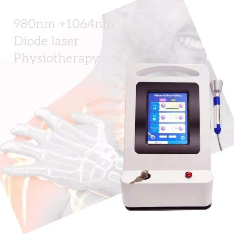 980nm 1064nm 30w laser fisioterapia 4 equipamento de dispositivo de fisioterapia para alívio da dor de alta potência369