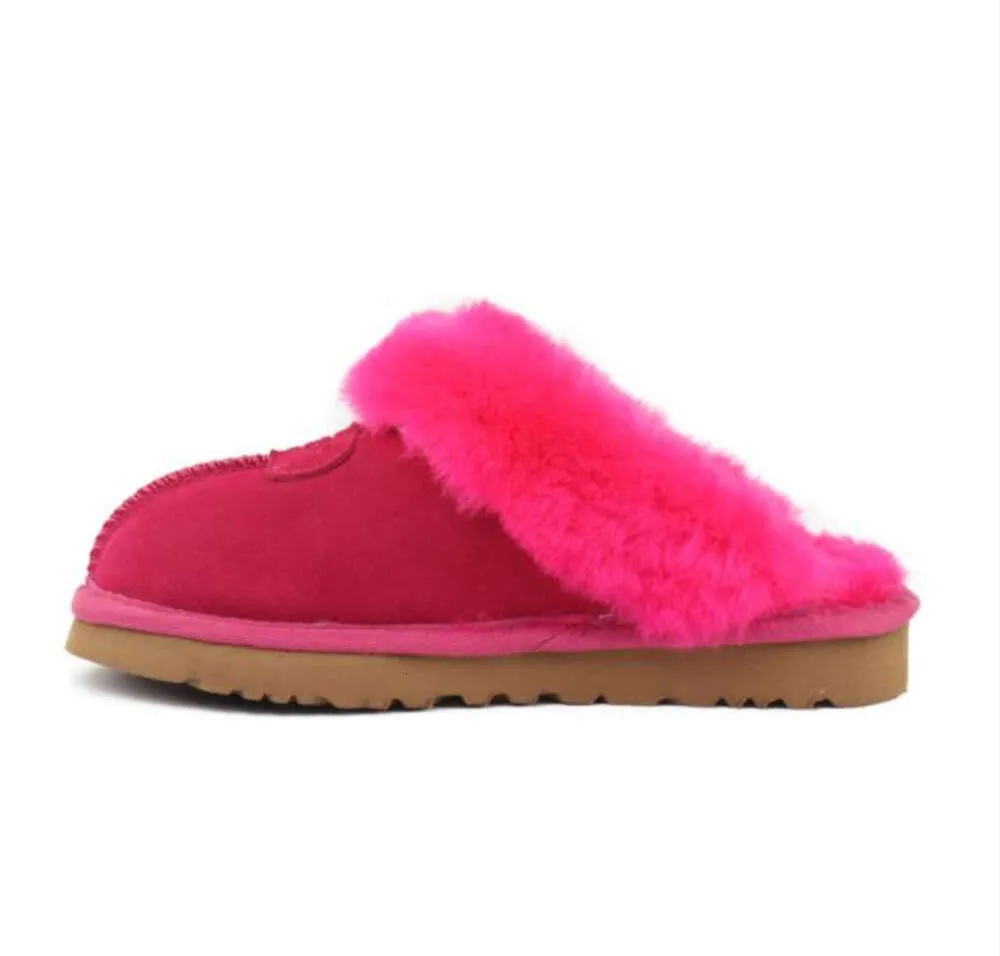 U Vente chaude top garçons filles enfants enfants chaussons pantoufles de neige doux et confortable en peau de mouton garder au chaud G bottes anniversaire de noël beau cadeau G 2024