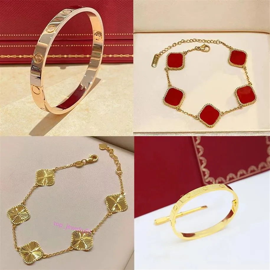 Bracelet for womens Mens personalised bangle designer jewelrys grade jewelry Titanium alloy material Sweat resistantes fade resist1591
