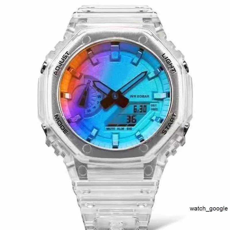 Часы Iced Out, 31 цвет, оригинальные шоковые часы, мужские спортивные часы wr200arwatches, армейские военные шокирующие водонепроницаемые цифровые наручные часы со всеми указателями, 2100