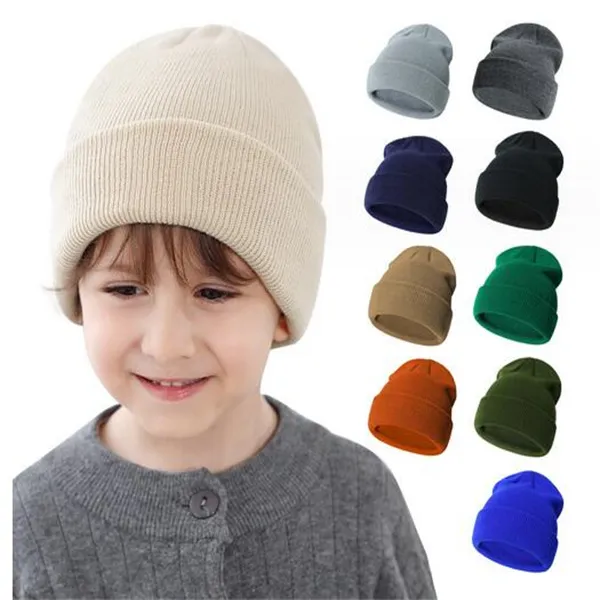 Baby Winter Woolen Hat Kolny dzianinowy kapelusz ciepłej czapki odpowiedni dla dzieci w wieku 0-6 GC2379