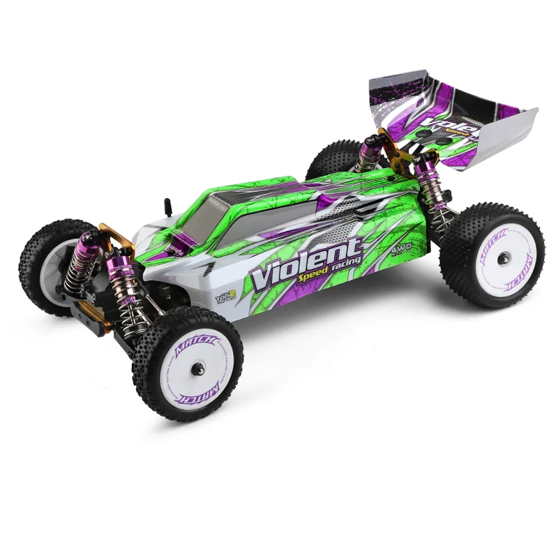 WLtoys 104002 RC-Auto, 2,4 G, Allradantrieb, Offroad-Rennen, 3650 bürstenlos, 60 km/h, Metallgehäuse, elektrisches Hochgeschwindigkeits-Driftauto