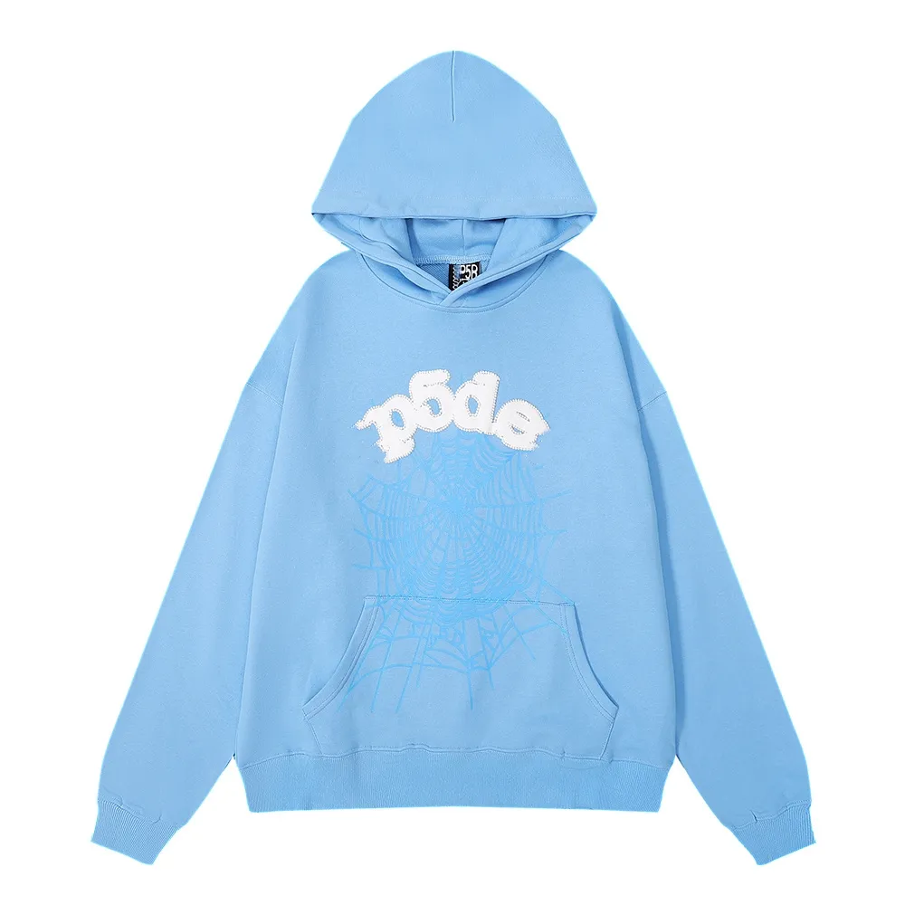 Y2K Spider Web Hoodie - Unisex Graphic Sweatshirt With Cobweb Print For Men & Women