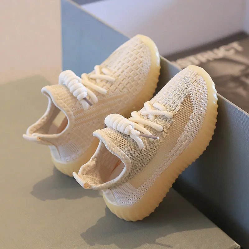 Golden Child Air Yeezy Kids Shoes Boys Girls Shoes Breathable Air