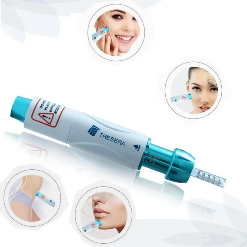 Mesotherapy Gun Korea thesera atomizer عقيمة Hyaluronic Pen Therapy Pun Lip رفع الشفة القابلة للتصرف syrige