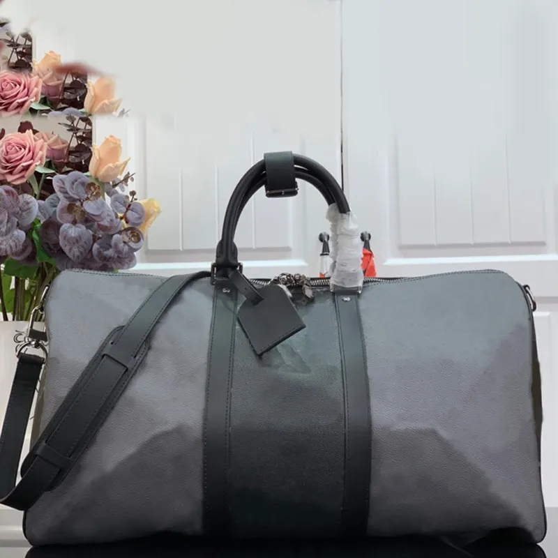 Keepall Bags Heren Vrijetijdstas Reizen Canvas Mode Originele Kwaliteit Schoudertassen Handtas Zonder Doos B317