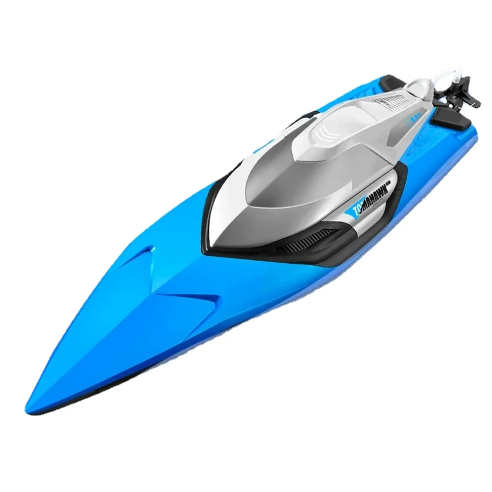 S2 RC High Speed ​​Boat 70 km/h hästkrafter Electric Speedboat Dubbel Tätning Vattentät vattenkylda motoriska utomhusbåtar för pojkar
