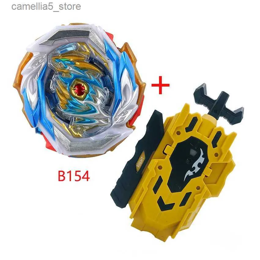 Spinning Top Takara Tomy Beyblades Burst e Gold Left Right Two-Way Cable Launcher B122 B155 B172 Bayblades Metal Beyblades Blade Presente para criança Q231013