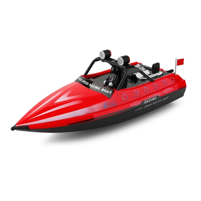 Wl917 Rc Boat 2.4g High Speed Racing Boat Waterproof Model Electric Radio Remote Control Jet Boat For Boys Gifts Toys