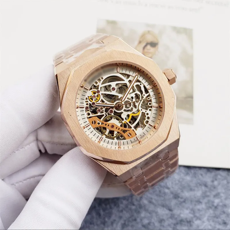 Relógio masculino mecânico totalmente automático, designer de aço inoxidável 904L AAA, pulseira de luxo Montreal de 42 mm com safira luminosa, estilo impermeável, braçadeira Montres