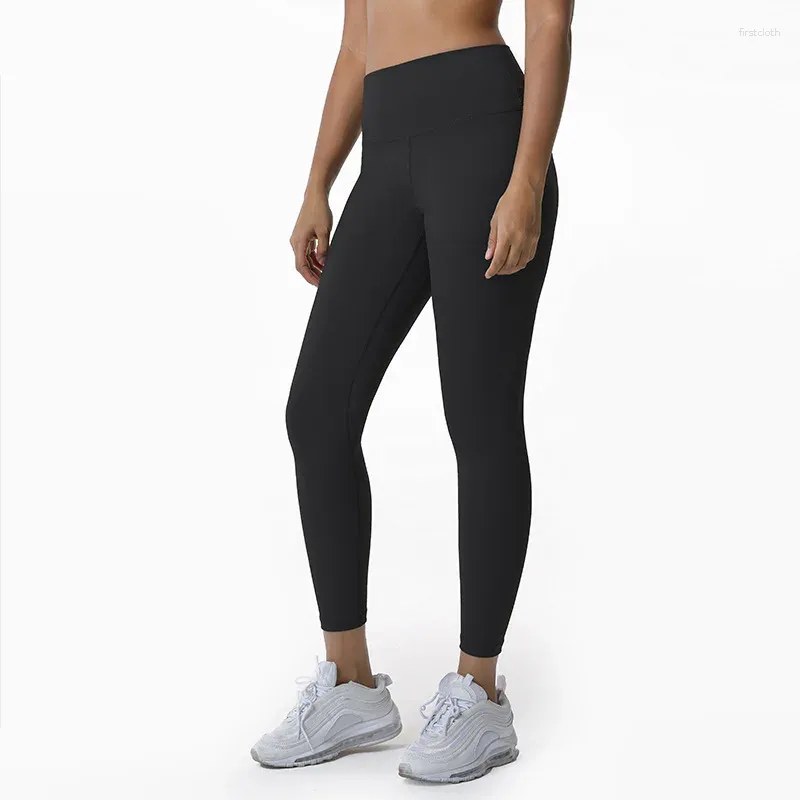 Pantalon actif Leggings avec poches pour femmes doux noir thermique taille haute hiver Yoga entraînement Pilates course Biker Crossfit