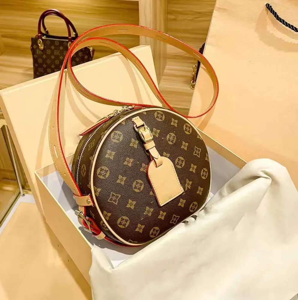 Evening Bags shoulder bag new round tote luxuries designer woman handbag clutchs purse camera bag cake crossbody women messenger bags 22cm fashion