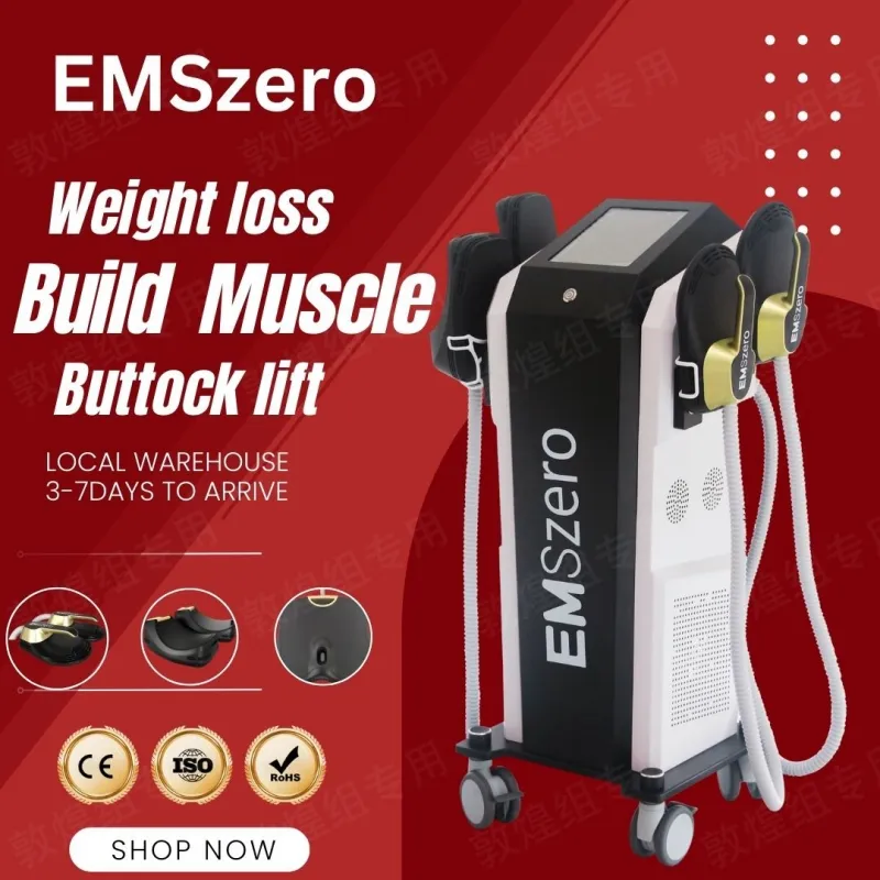 Emszero Body Sculpting Slimming 14 Teslas Power for Fat Reduction Ems Radio Frequency Machine Stimulation Muscle Beauty Salon
