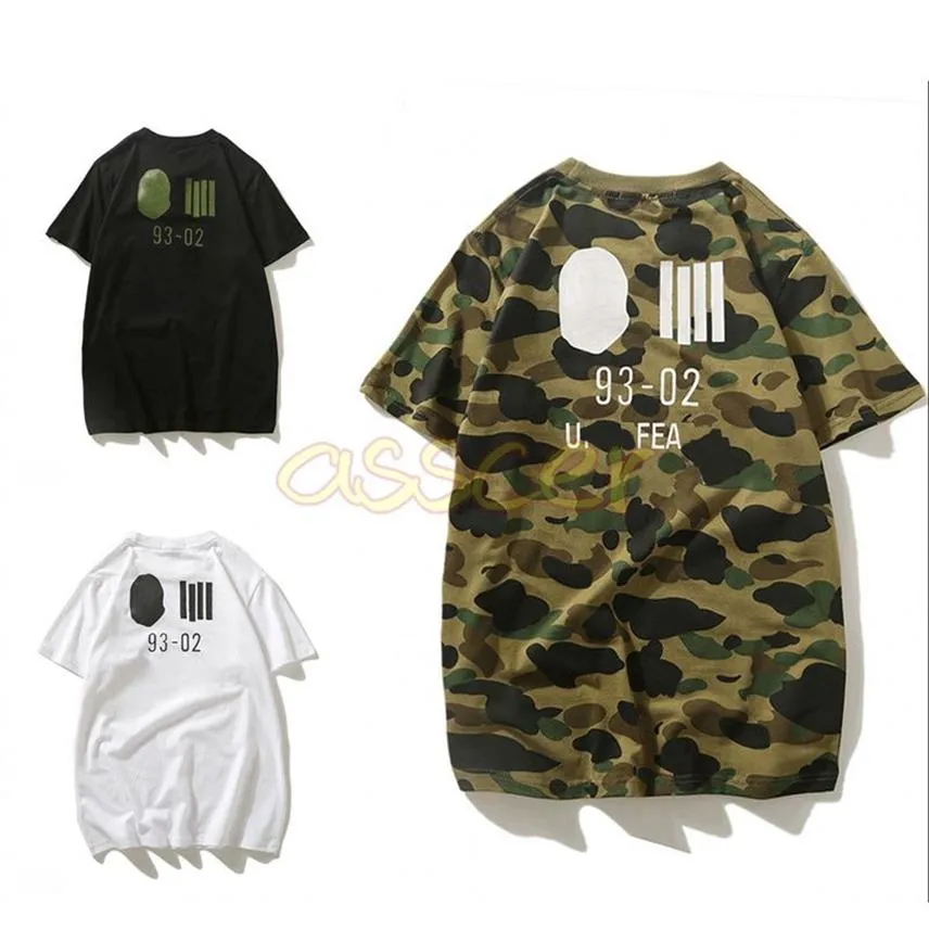 Hommes de haute qualité T-shirts Designer Camouflage imprimé T-shirts occasionnels d'été à manches courtes Vêtements pour femmes Taille asiatique M-2XL288u