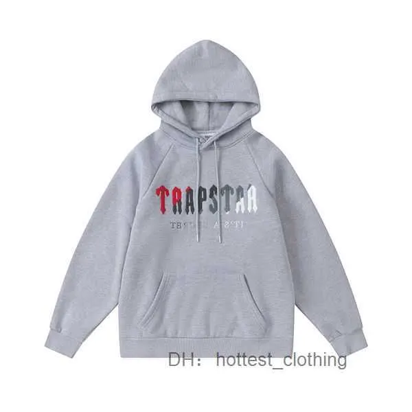 Trapstar Hoodie Trapstar Trapstar Designer Homens Hoody Pulôver Solto