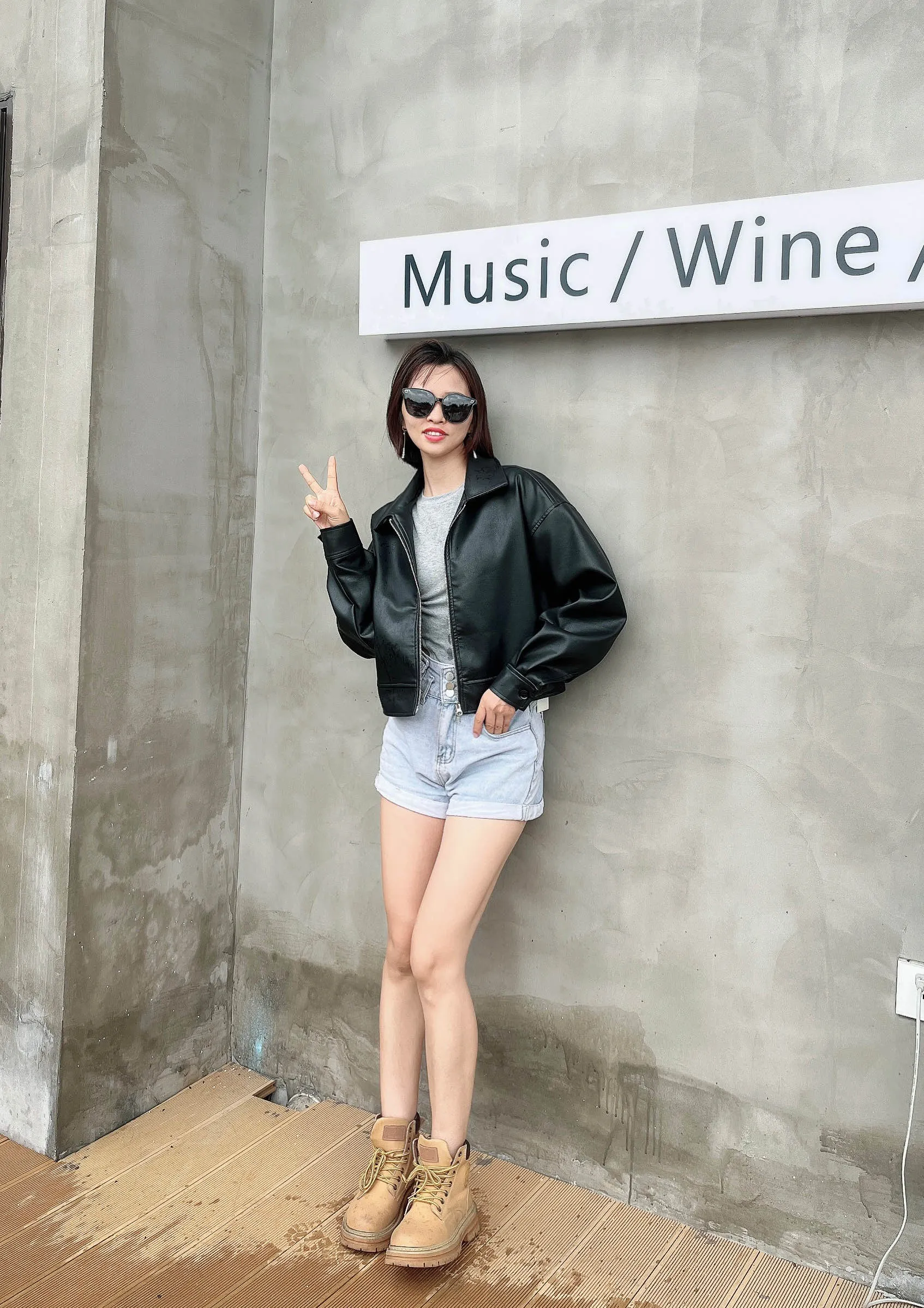 The Row Cropped Red Leather Jacket Womens Lapel Crop Top