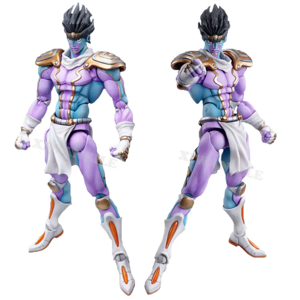 Vingerspeelgoed 16 cm Jojo's Bizarre Adventure Star Platinum Anime Figuur Super Action Standbeeld Part.iii Action Figure Volwassen Model Pop Speelgoed Geschenken