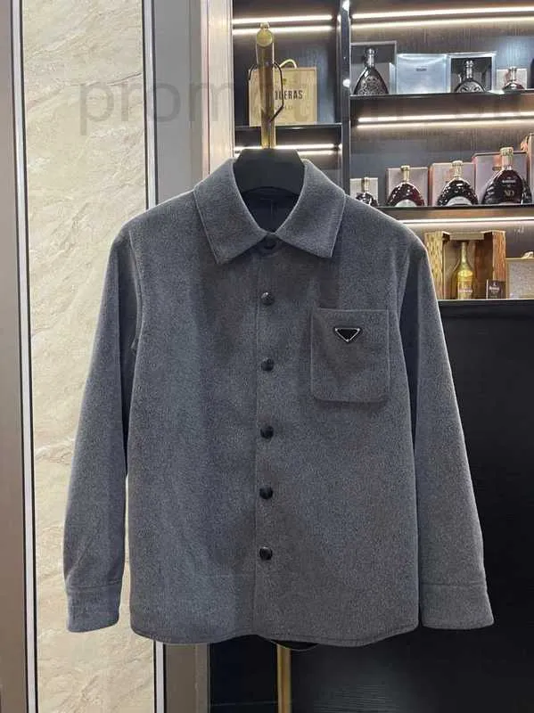 Giacche da uomo Designer Autunno e inverno giacche da uomo di fascia alta moda materiale misto lana cuciture tasca giacca monopetto designer di lusso di alta qualità SZ66