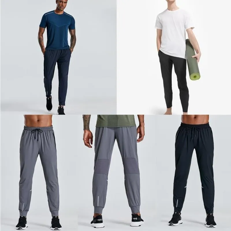 2023 Designer long pants men sport running align yoga outdoor gym pockets slim fit sweatpants pant jogger trousers mens casual elastic Mwhf