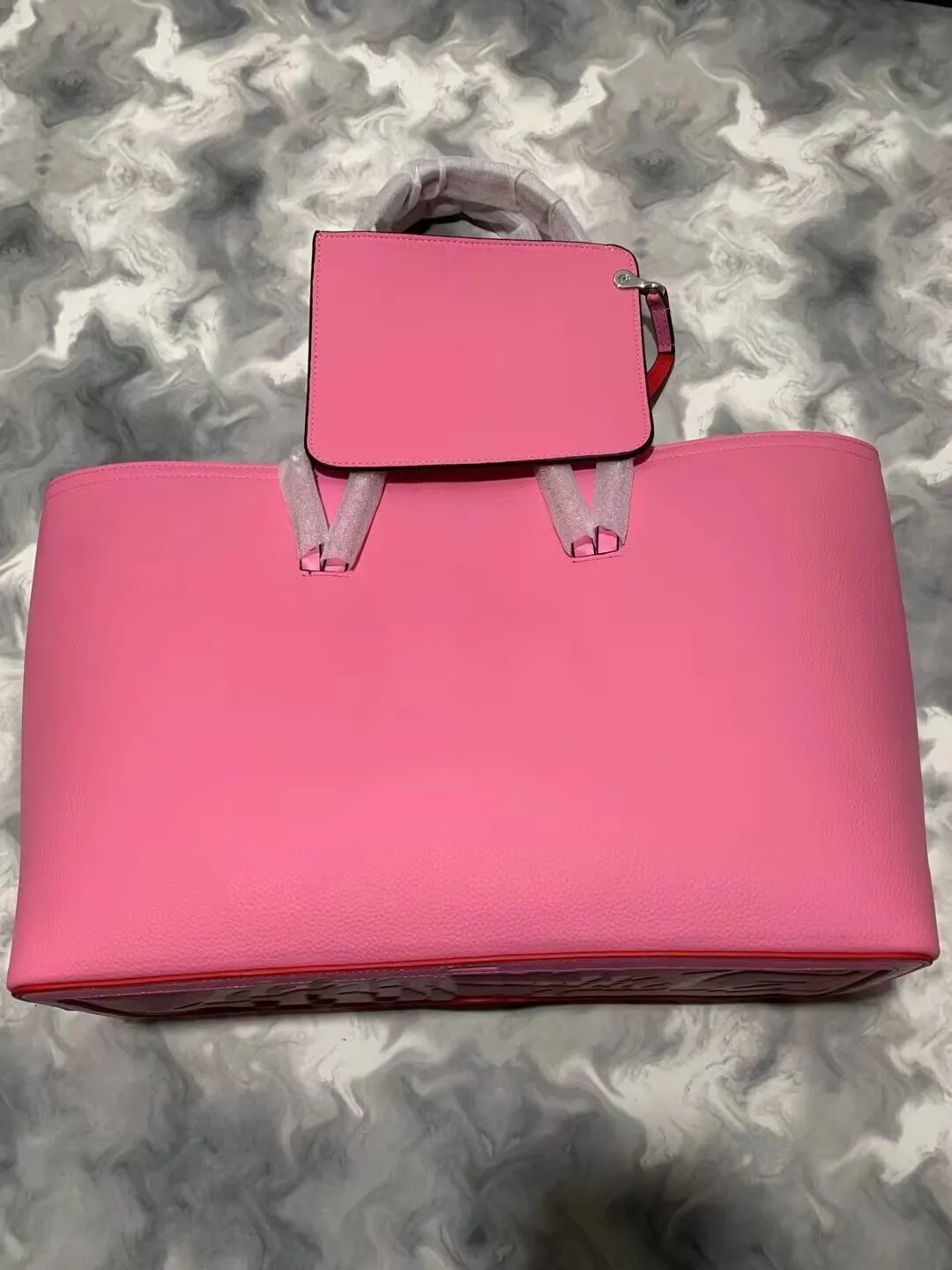 Kobiety luksurys duże torby platfor Plating designerskie torebki TOTES Composite torebka oryginalna skórzana torebka męskie torby na ramię dla dziewcząt chłopiec z małych portfeli